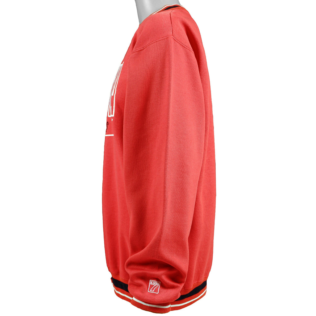 NCAA (Logo 7) - Nebraska Huskers Deadstock Sweatshirt 1990s Large Vintage Retro Football