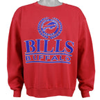 NFL (Tultex) - Buffalo Bills Crew Neck Sweatshirt 1990s X-Large Vintage Retro Football