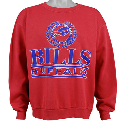 NFL (Tultex) - Buffalo Bills Crew Neck Sweatshirt 1990s X-Large