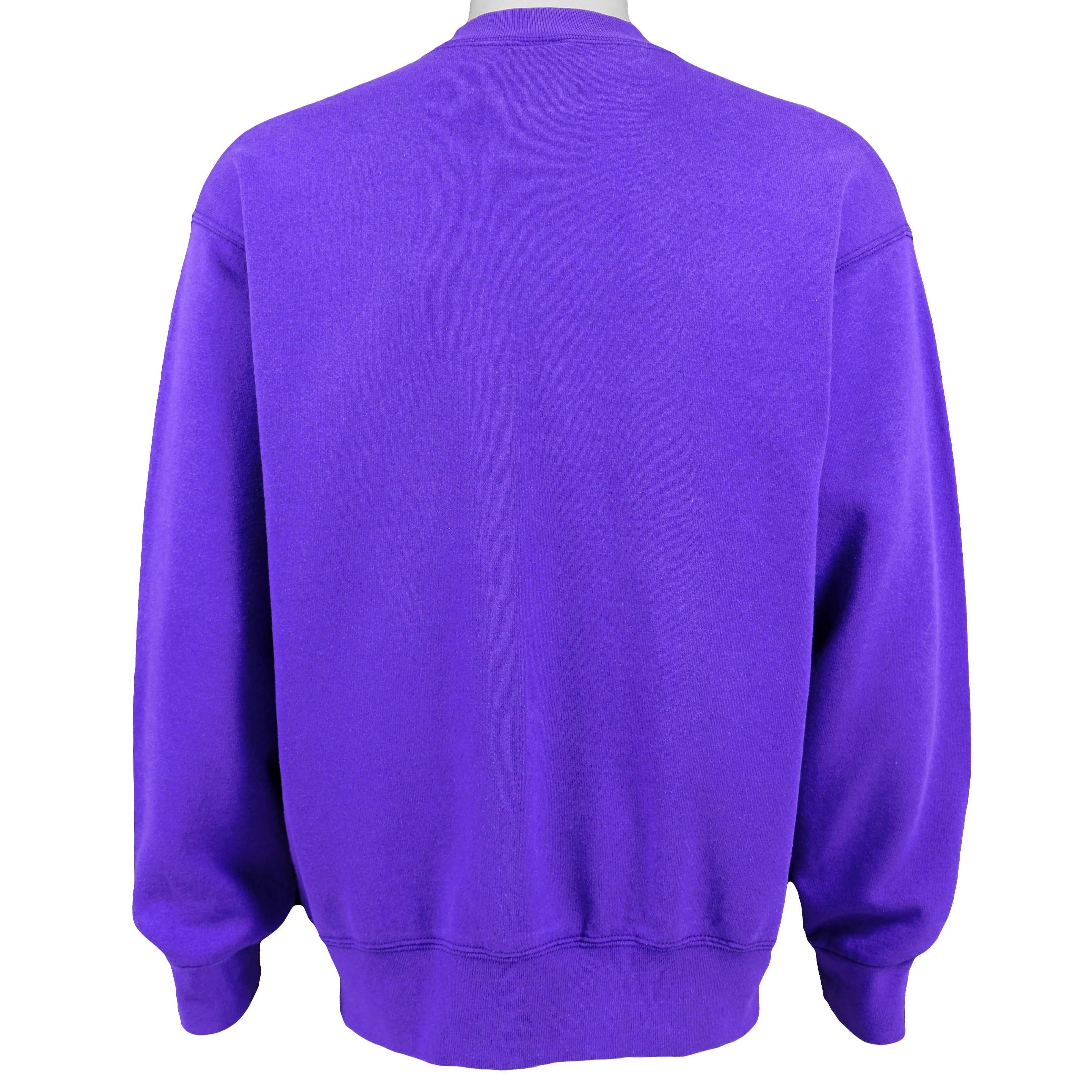 NBA (Salem) - Charlotte Hornets Crew Neck Sweatshirt 1990s Large Vintage Retro Basketball