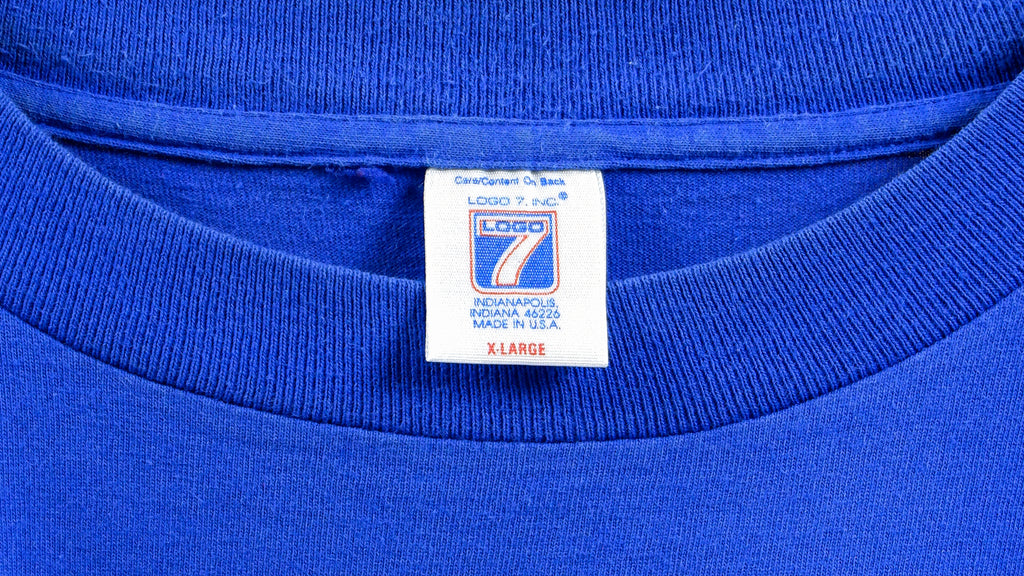 NFL (Logo 7) - Buffalo Bills Spell-Out T-Shirt 1993 X-Large Vintage Retro Football