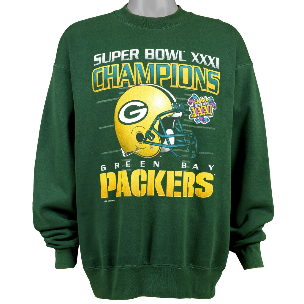 NFL - Green Bay Packers Sweatshirt 1997 X-Large Vintage Retro Football