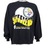 NFL (Chalk Line) - Pittsburgh Steelers Sweatshirt 1996 X-Large Vintage Retro Football