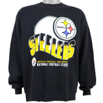 NFL (Chalk Line) - Pittsburgh Steelers Sweatshirt 1996 X-Large Vintage Retro Football