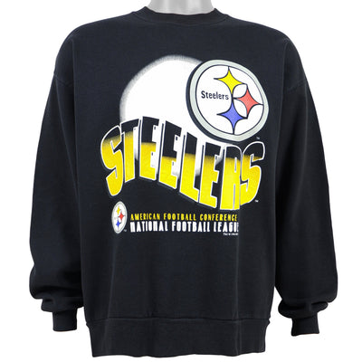 NFL (Chalk Line) - Pittsburgh Steelers Crew Neck Sweatshirt 1996 X-Large
