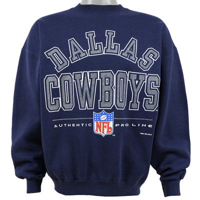 NFL (Logo Athletic) - Dallas Cowboys Deadstock Crew Neck Sweatshirt 1996 X-Large
