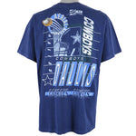 NFL (Salem) - Dallas Cowboys Spell-Out T-Shirt 1992 X-Large Vintage Retro Football