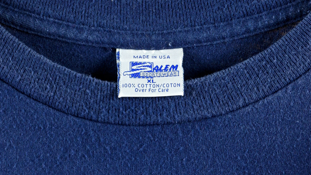 NFL (Salem) - Dallas Cowboys Spell-Out T-Shirt 1992 X-Large Vintage Retro Football