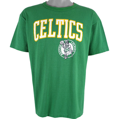 Starter - Boston Celtics Spell-Out T-Shirt 1990s X-Large