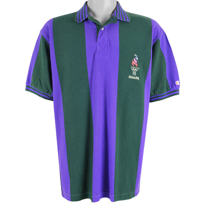 Champion - Atlanta Olympic Polo T-Shirt 1996 Large