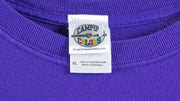 NCAA (Campus Colors) - LSU Tiger T-Shirt 1990s X-Large Vintage Retro Football