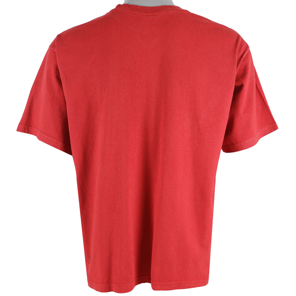 Jordan - Red Air Jordan Shoes T-Shirt 1990s Medium