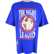 MLB - The Negro Leagues Spell-Out T-Shirt 1990s X-Large Vintage Retro Baseball