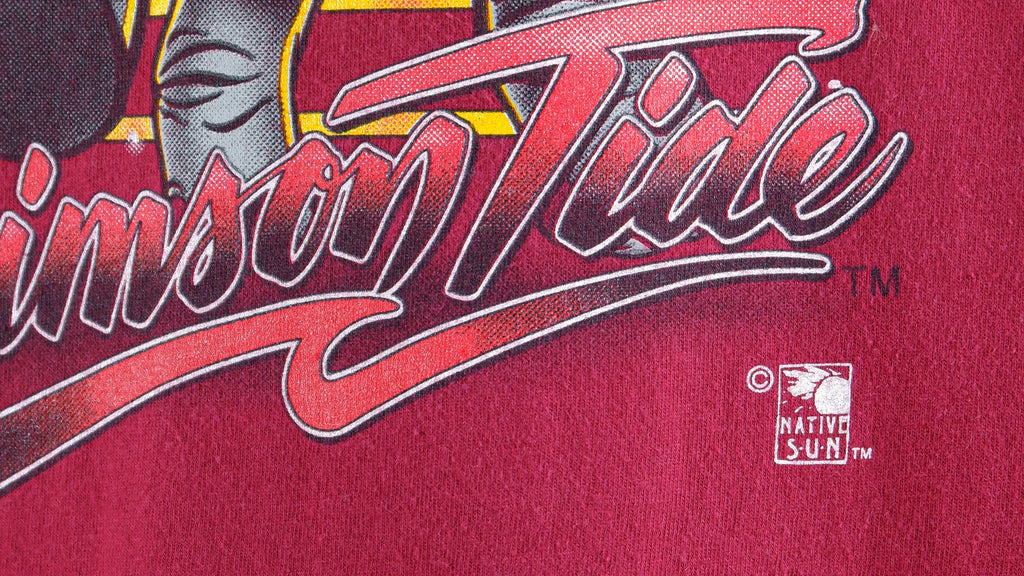 NFL - Alabama Crimson Tide T-Shirt 1990s X-Large Vintage Retro Football