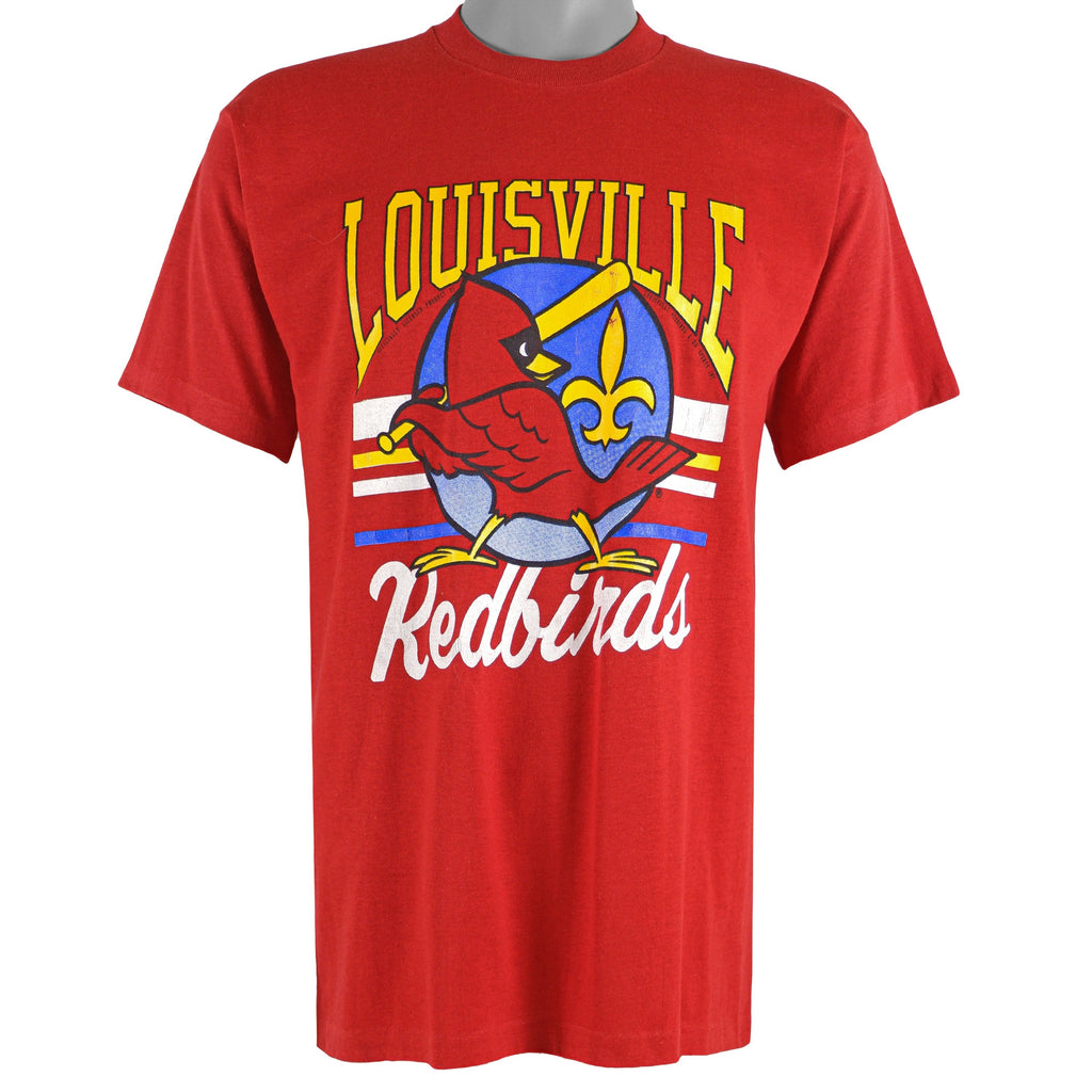 NCAA - Louisville Cardinals T-Shirt 1990s Large Vintage Retro Baseball
