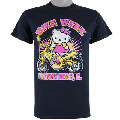 Vintage (Gildan) - Hello Kitty, Bike Week Daytona Beach T-Shirt 1990s Small