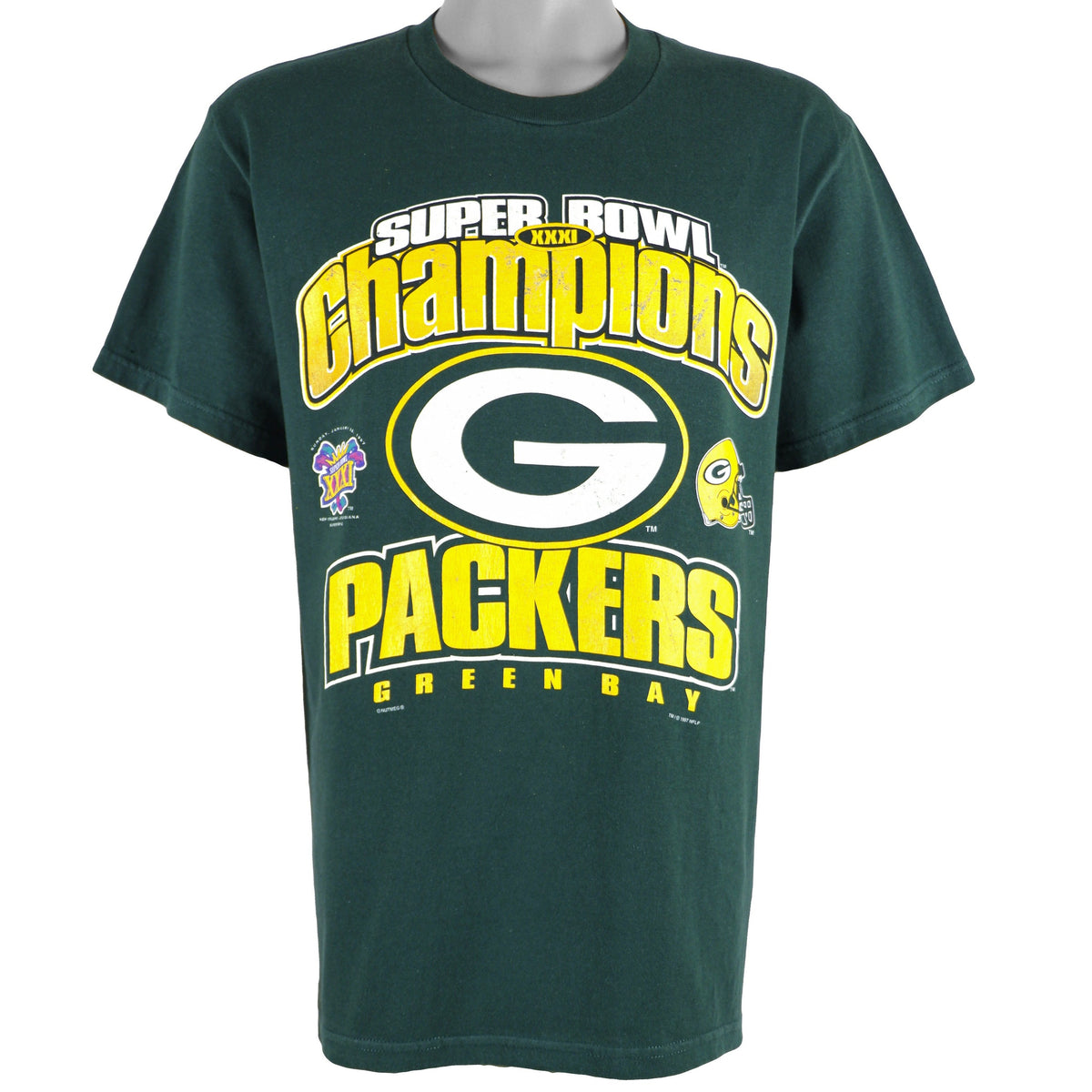 NFL (Lee) - Green Bay Packers T-Shirt 1997 Large Vintage Retro Football