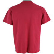 Nike - Red Classic T-Shirt 1990s Large Vintage Retro 