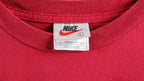 Nike - Red Classic T-Shirt 1990s Large Vintage Retro 