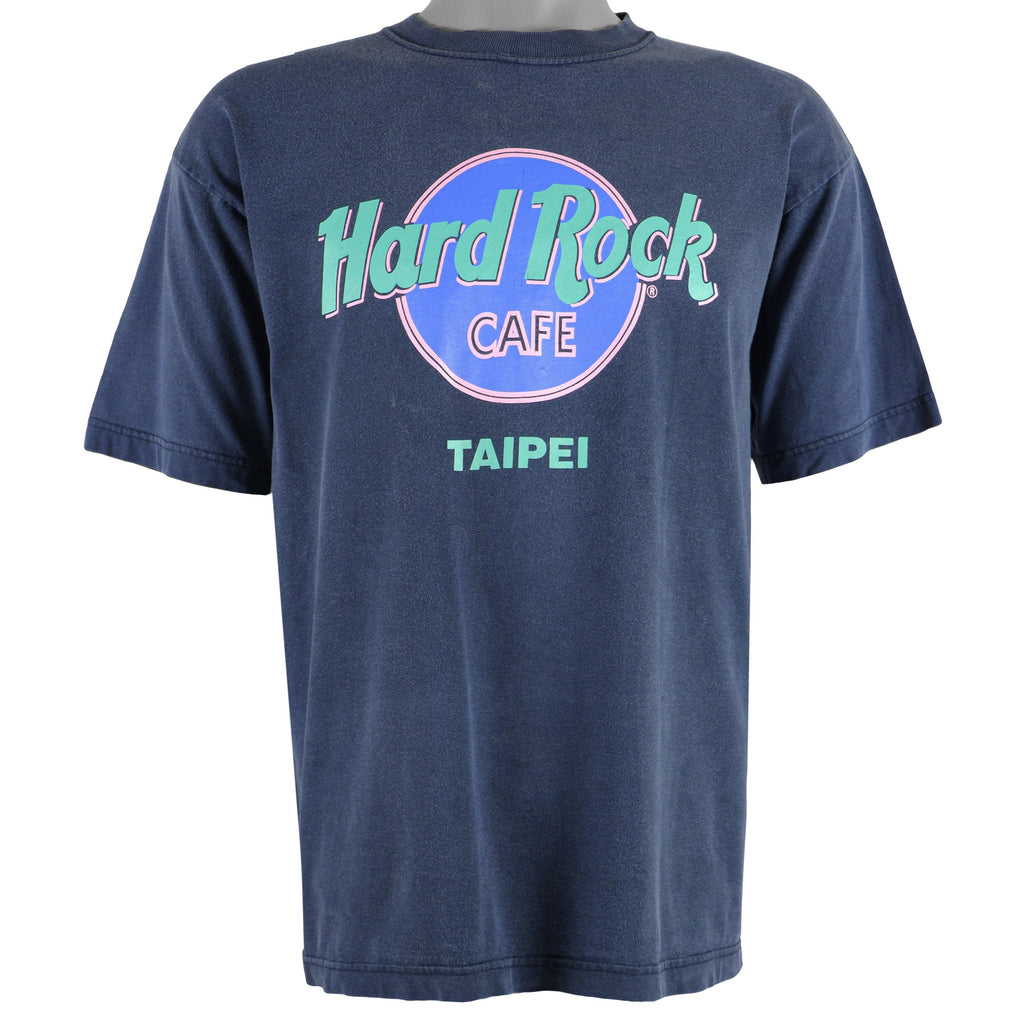 Vintage - Hard Rock Cafe - Taipei T-Shirt 1990s Large Vintage Retro