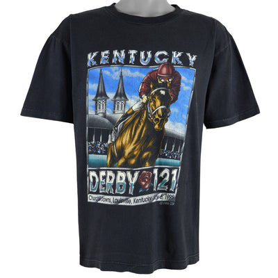 Vintage (American Thunder) - Kentucky Derby 121 T-Shirt 1995 Large