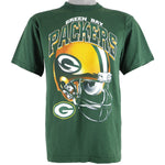 NFL (True Fan) - Green Bay Packers Deadstock T-Shirt 1990s Medium Vintage Retro Football