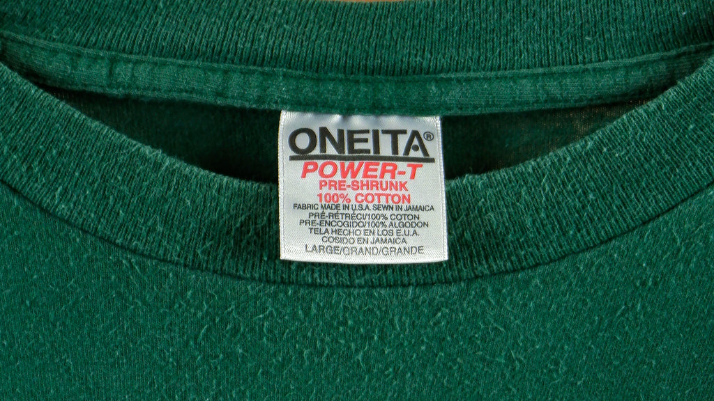 NBA (Oneita) - Seattle Supersonics T-Shirt 1996 Large Vintage Retro Basketball