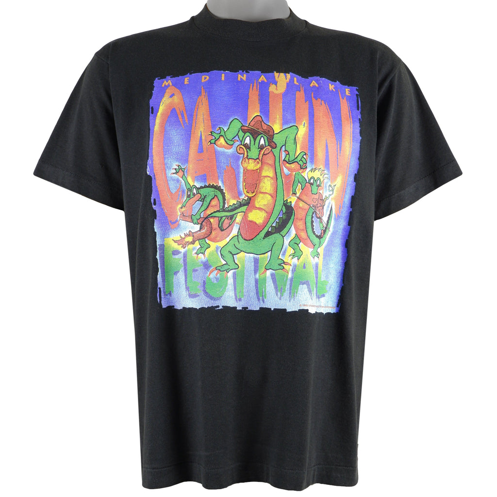 Vintage (Best) - Medina Lake Deadstock T-Shirt 1993 Large Vintage Retro 