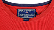 Tommy Hilfiger - Red T-Shirt 1990s XX-Large Vintage Retro