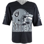 NFL - Oakland Raiders Spell-Out Jersey 1990s Medium Vintage Retro