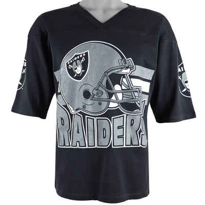 NFL - Oakland Raiders Spell-Out Jersey 1990s Medium