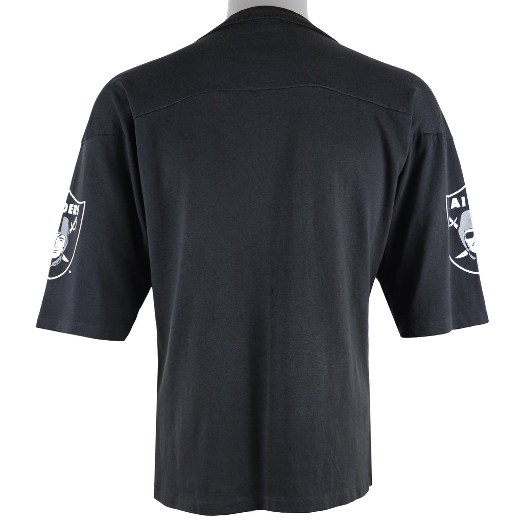 Vintage NFL Oakland 'Raiders' Spell-Out Jersey 1990's Medium