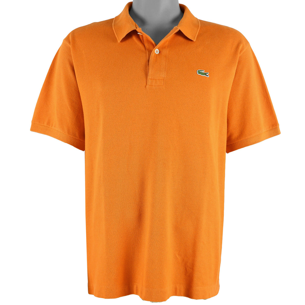 Lacoste - Orange Polo T-Shirt X-Large Vintage Retro