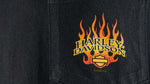 Harley Davidson - Spell-Out Deadstock Long Sleeved Shirt 2000 X-Large Vintage Retro 