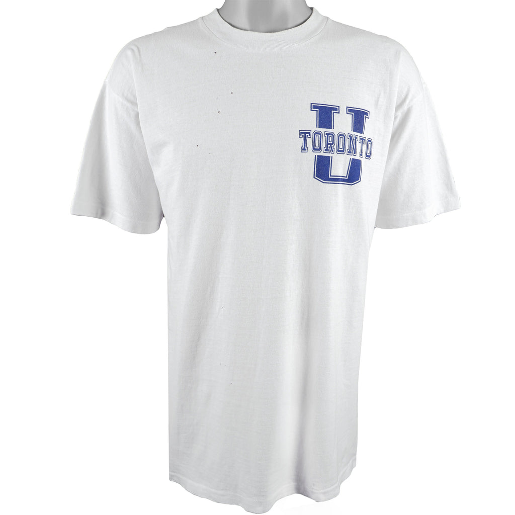 Vintage (Oneita) - Toronto University T-Shirt 1990s X-Large Vintage Retro 