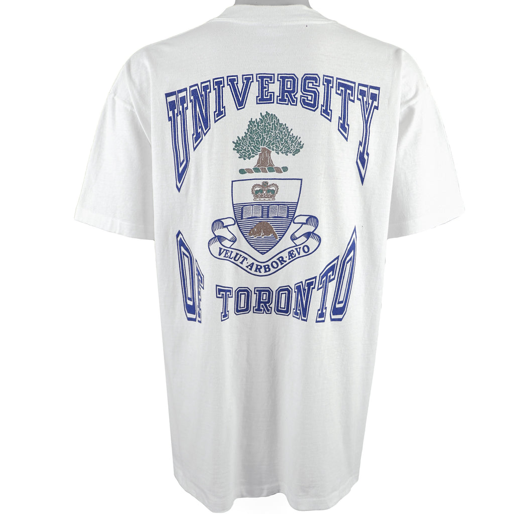 Vintage (Oneita) - Toronto University T-Shirt 1990s X-Large Vintage Retro 