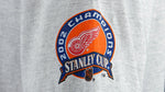 NHL (Gildan) - Detroit Red Wings Deadstock T-Shirt 2002 Large Vintage Retro Baseball