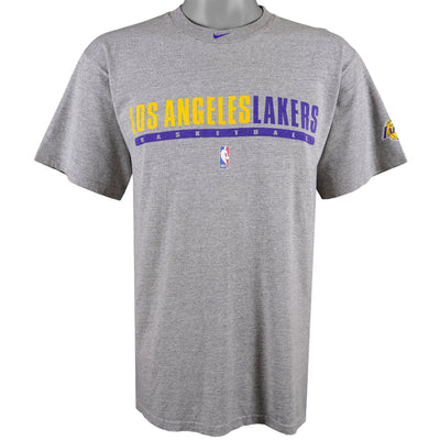 Nike - Los Angeles Lakers Basketball T-Shirt 1990s Medium