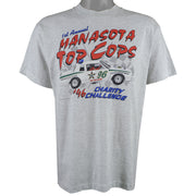 Vintage (Best) - Manasota Top Cops Deadstock T-Shirt 1995 Large Vintage Retro