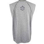 Harley Davidson - Grey Spell-Out Deadstock T-Shirt 1990s X-Large Vintage Retro