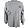 Vintage (WB) - Bugs Bunny & Daffy Duck Long Sleeved Shirt 2000s Large Vintage Retro