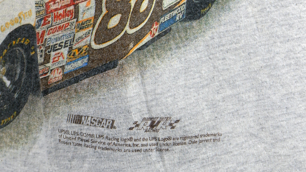 NASCAR (Competitors View) - Dale Jarrett T-Shirt 1990s Large Vintage Retro