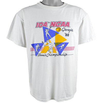 Champion - 104th NCAA Tennis Championship, Georgia T-Shirt 1988 Large