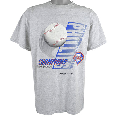 MLB (Artex) - Philadelphia Phillies, Eastern Division Champions Deadstock T-Shirt 1993 X-Large