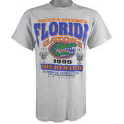 NCAA - Florida Gators Spell-Out Deadstock T-Shirt 1995 Medium Vintage Retro College Football