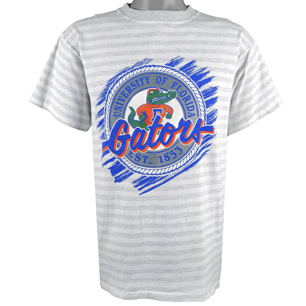 NCAA (Trench) - Florida Gators Spell-Out T-Shirt 1990s Large Vintage Retro Football College