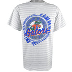 NCAA (Trench) - University of Florida Gators Spell-Out T-Shirt 1990s Large