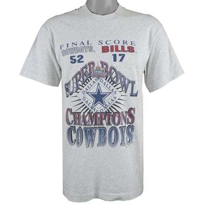 NFL - Dallas Cowboys, Super Bowl XXVII Champions Deadstock T-Shirt 1993 Large