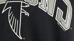 NFL (Logo 7) - Atlanta Falcons Spell-Out Crew Neck Sweatshirt 1990 X-Large Vintage Retro Football
