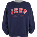 Vintage - Jeep Spell-Out Crew Neck Sweatshirt 1990s X-Large